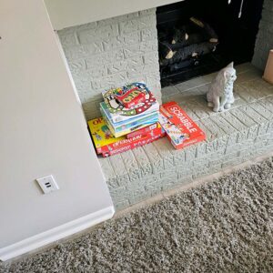 Lots of board games to choose from!