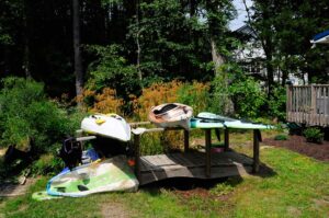 FREE! bikes, kayaks, paddleboards for use during your stay