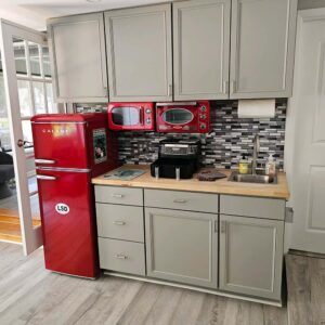 Kitchenette in family room
